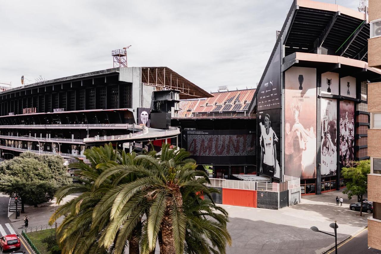 Apartamentos Fv Flats Valencia - Mestalla 9 Eksteriør bilde